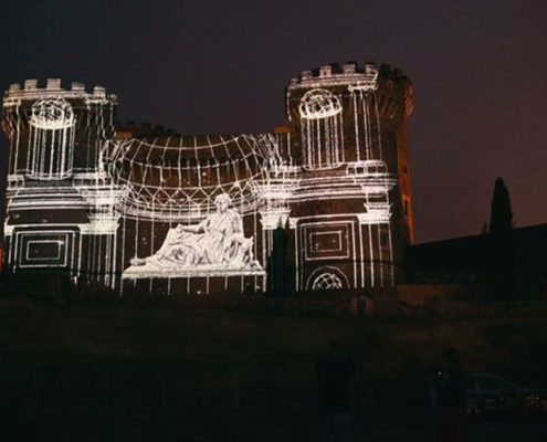 alessandra franco tivoli chiama video mapping