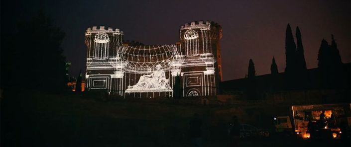 alessandra franco tivoli chiama video mapping