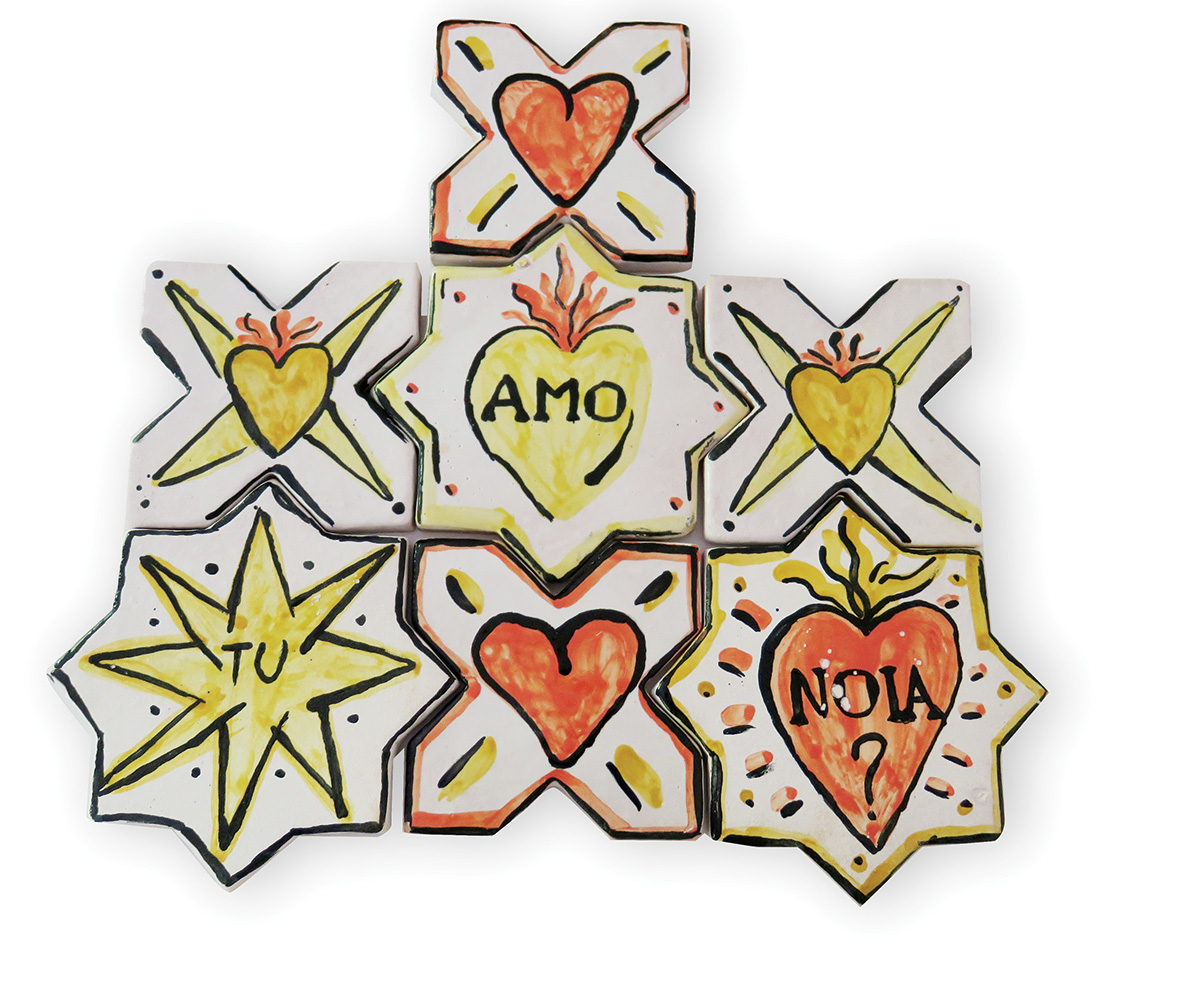 ALESSANDRA FRANCO CORE MEUM CERAMICHE EX VOTO