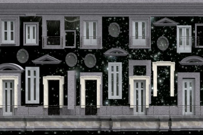 VIDEO MAPPING NAPOLI ALESSANDRA FRANCO
