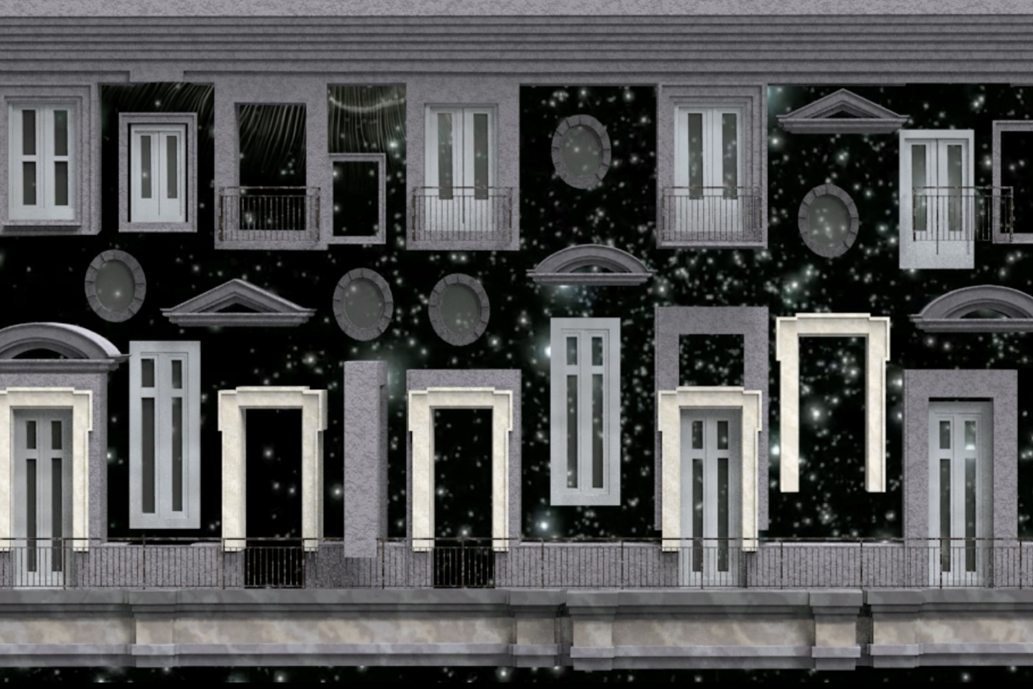 VIDEO MAPPING NAPOLI ALESSANDRA FRANCO